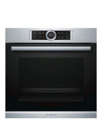 Bosch Serie 8 Hbg674Bs1B Built-In Single Oven - Stainless Steel